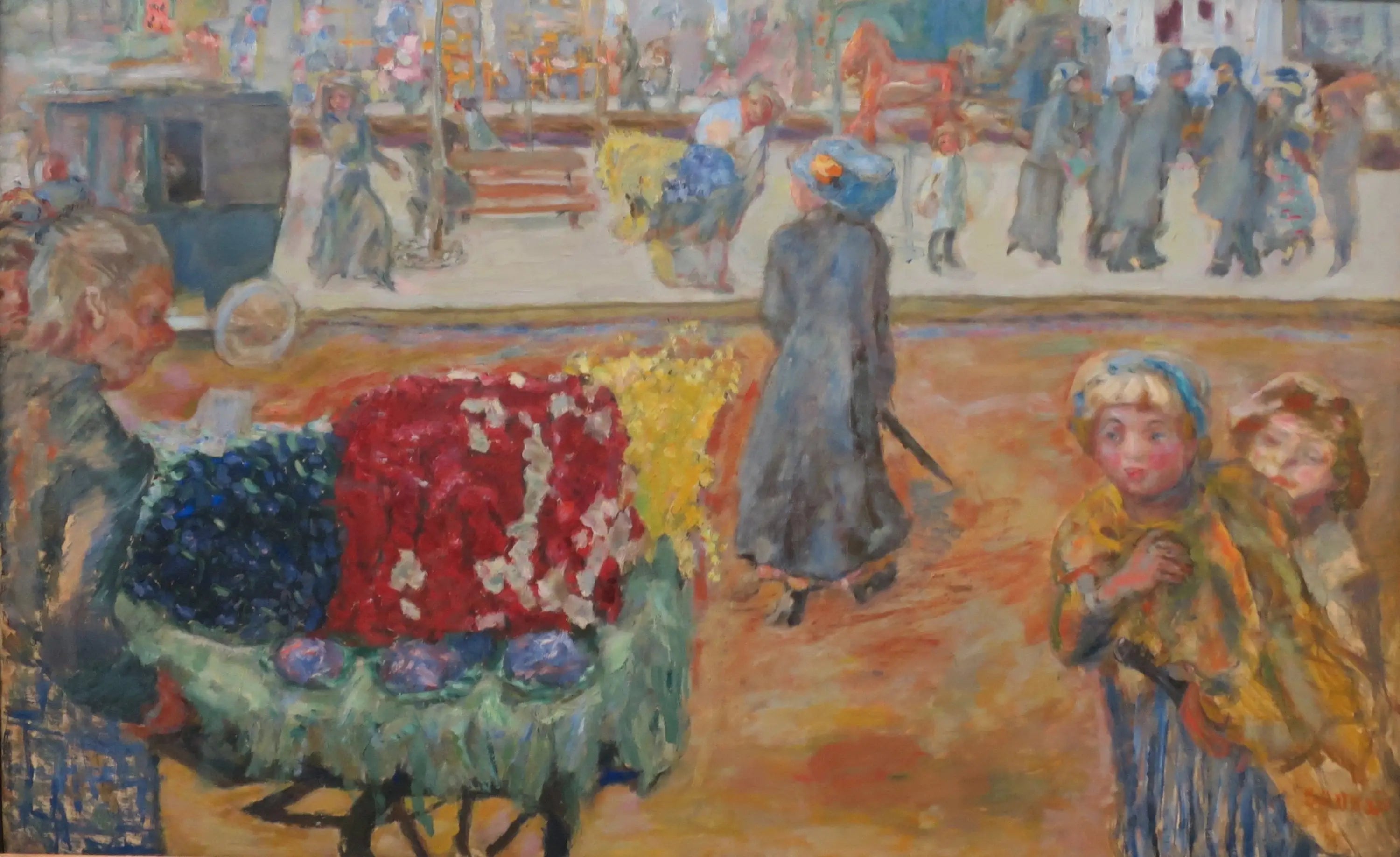 Reproduction du tableau « Soir à Paris - Pierre Bonnard » par Alpha Reproduction en peinture à l’huile