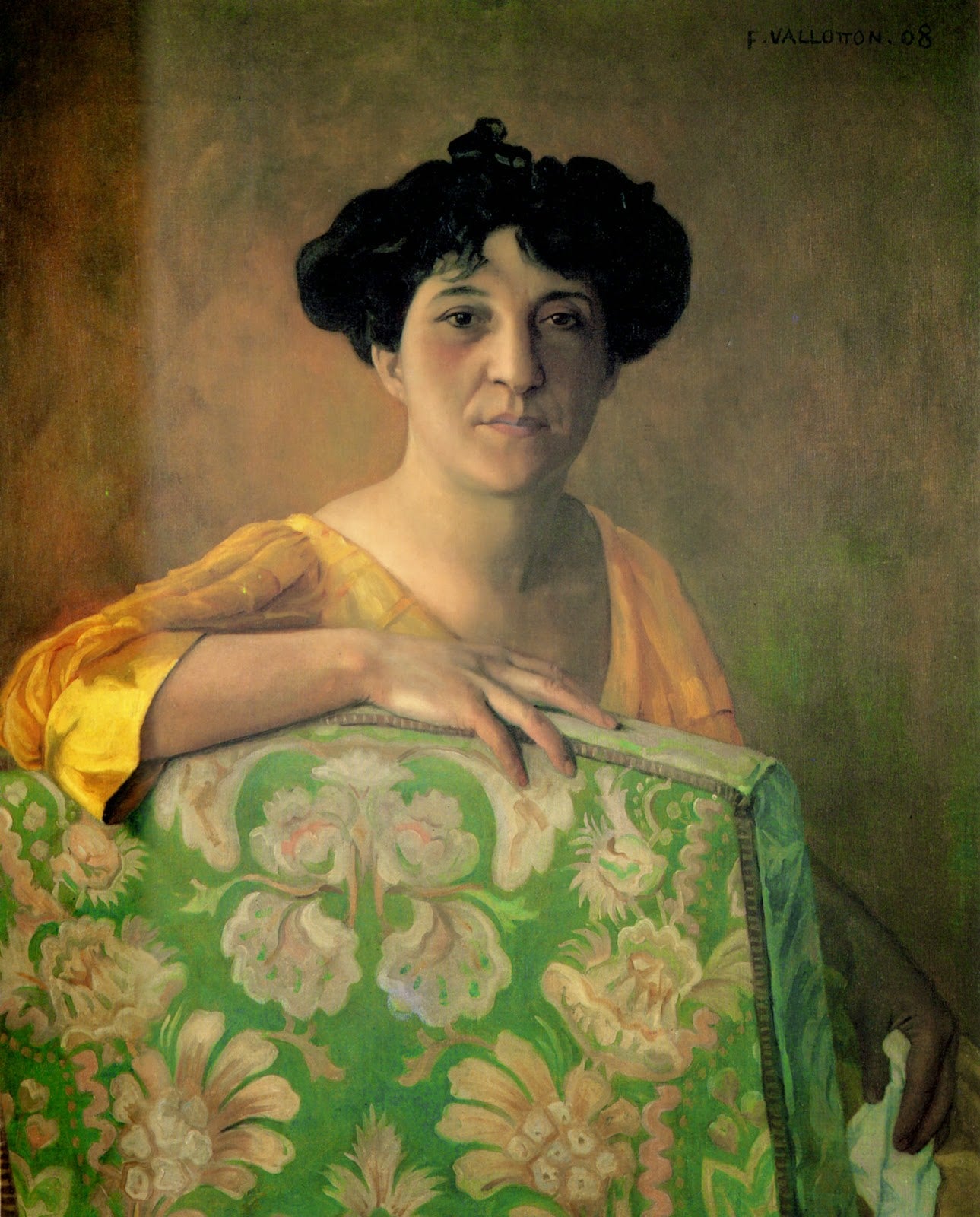 Portrait de Gabrielle Vallotton - Félix Vallotton