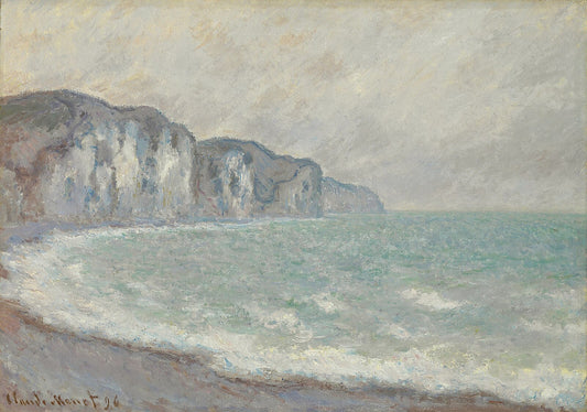 Scogliere di Pourville, tempo grigio (1896)
