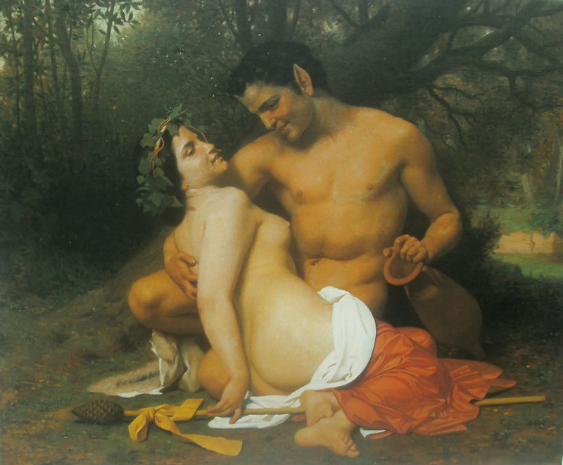 Fauno e Baccante - Bouguereau