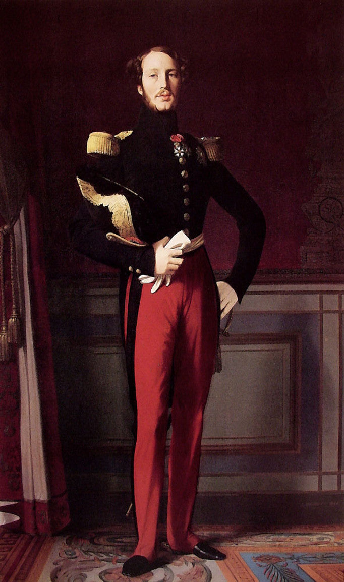 Ferdinando-Filippo, duca di Orléans (1810-1842) - Jean-Auguste-Dominique Ingres