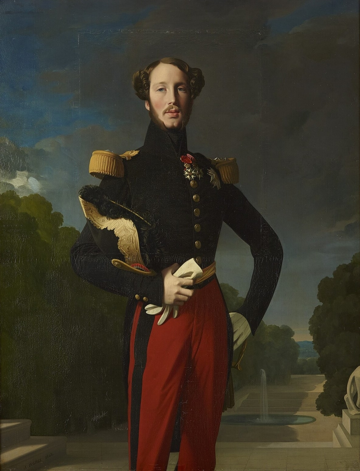 Ferdinando-Filippo-Enrico, duca di Orléans (1810-1842) - Jean-Auguste-Dominique Ingres