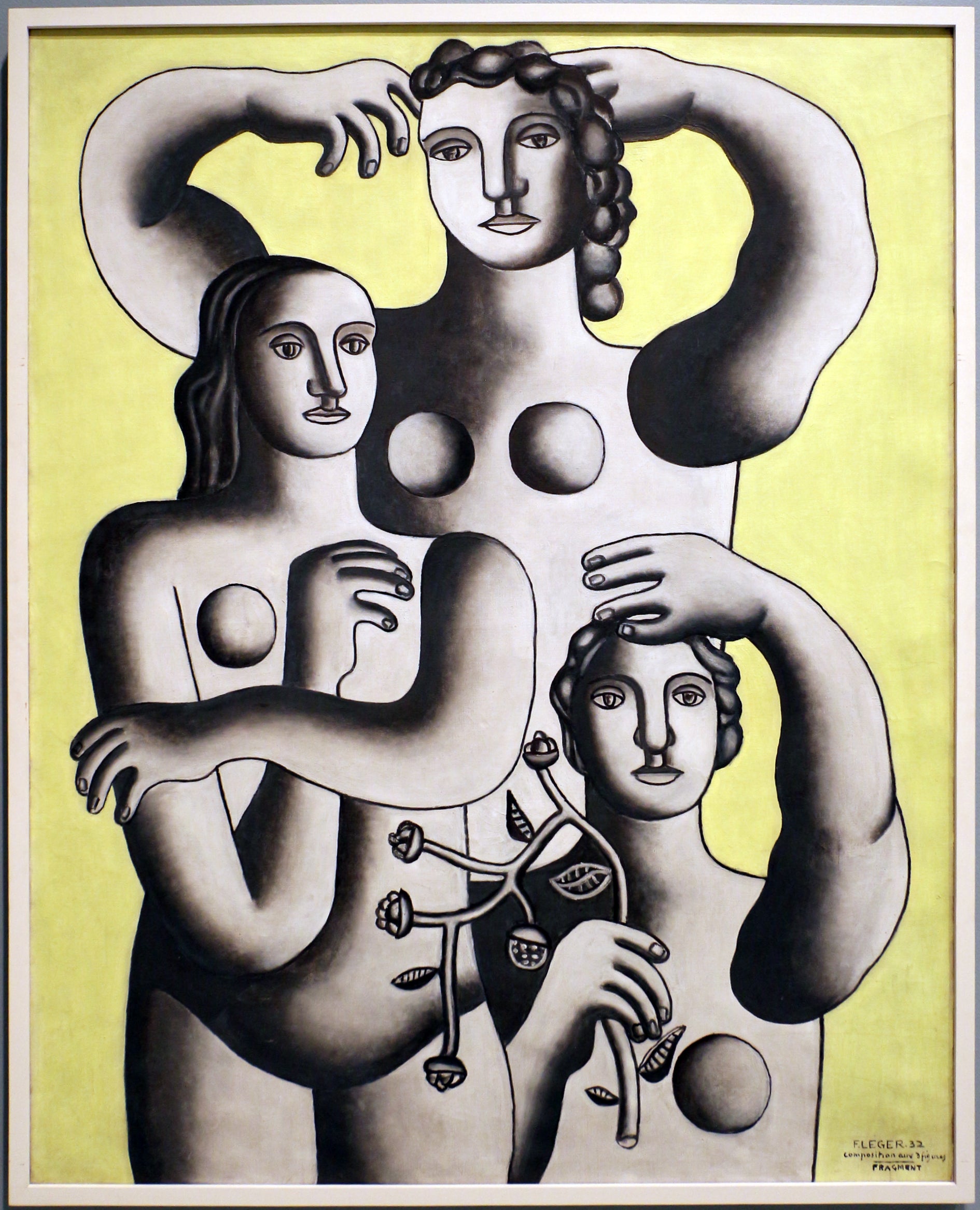 Composition à trois figures - Fragment - Fernand Léger