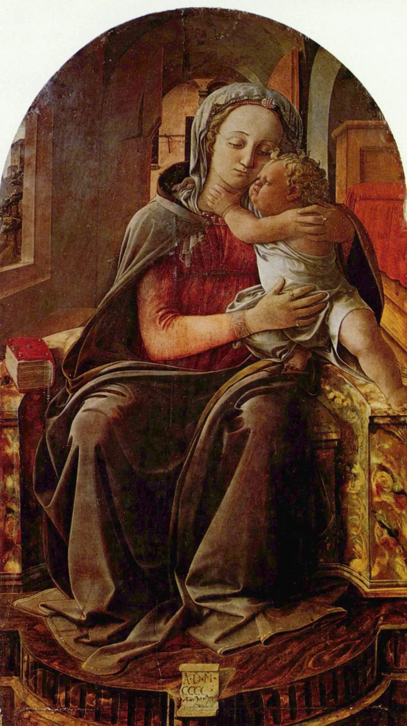 Vergine di Tarquinia - Fra Filippo Lippi