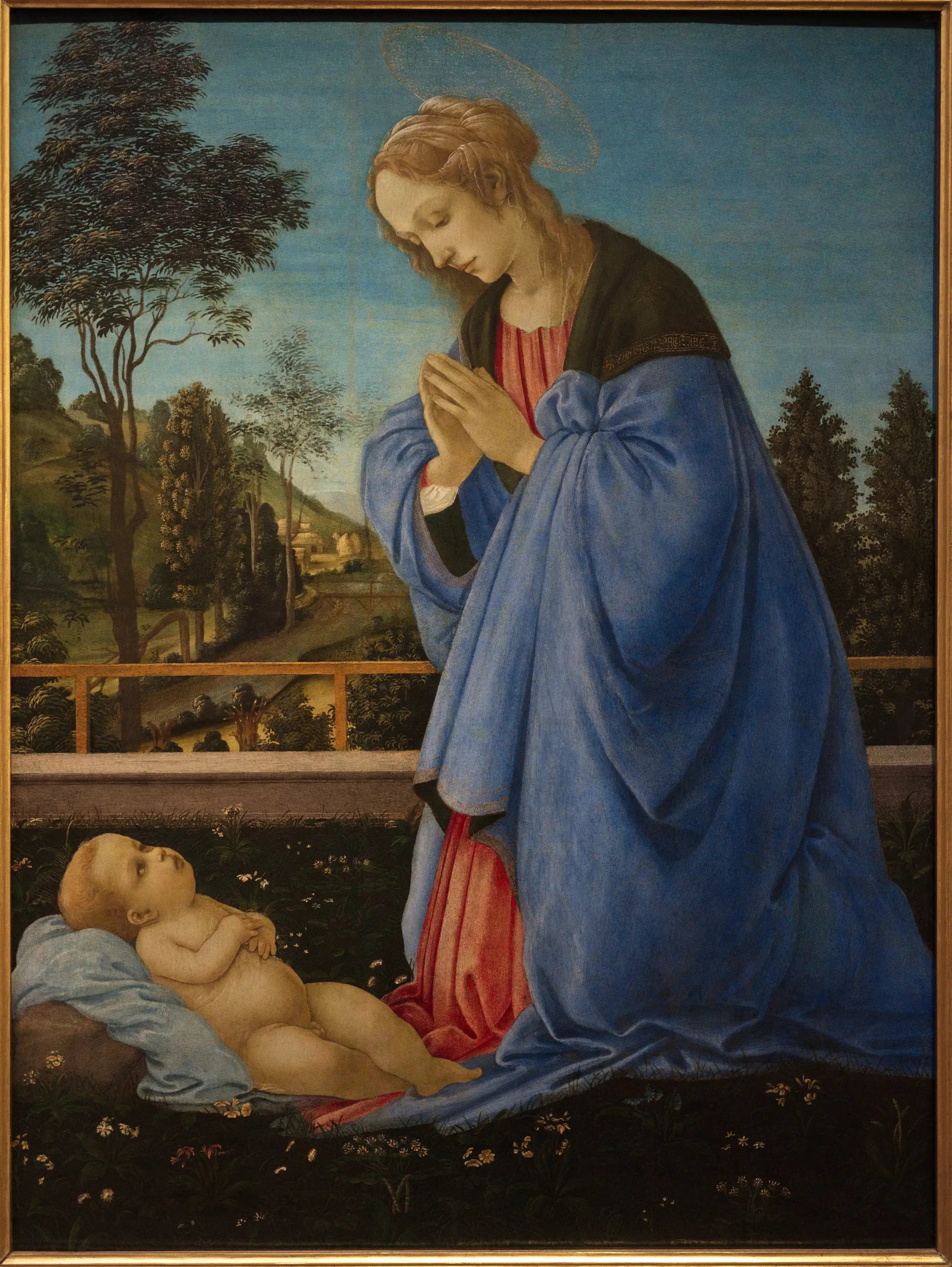 L’Adoration du Christ - Filippino Lippi - Alpha Reproduction