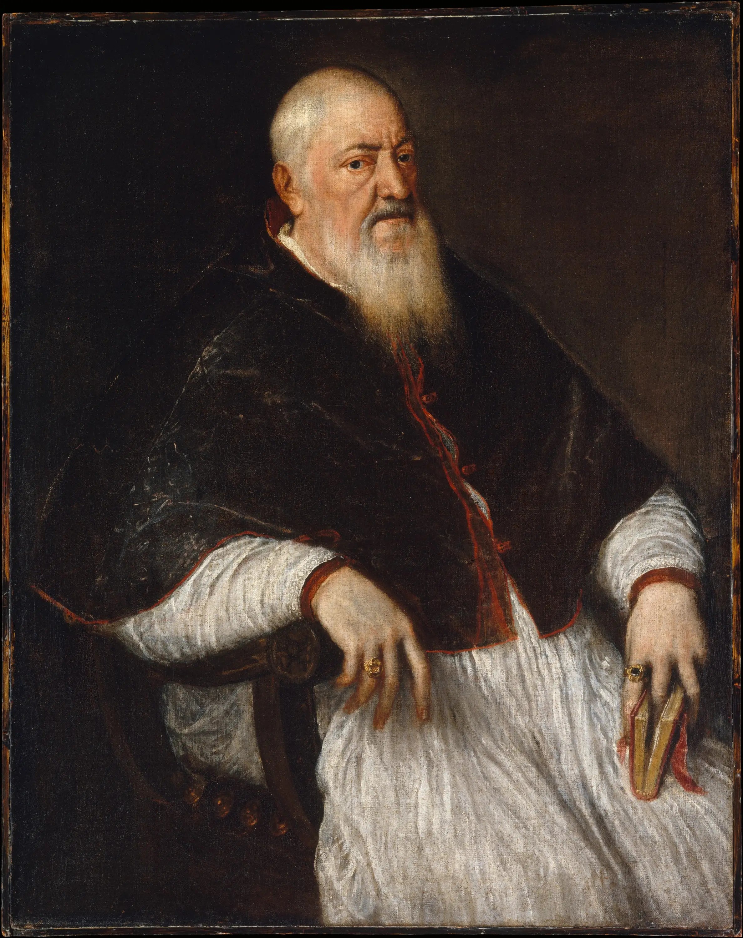 Portrait du cardinal Filippo Archinto - Titian - Alpha Reproduction