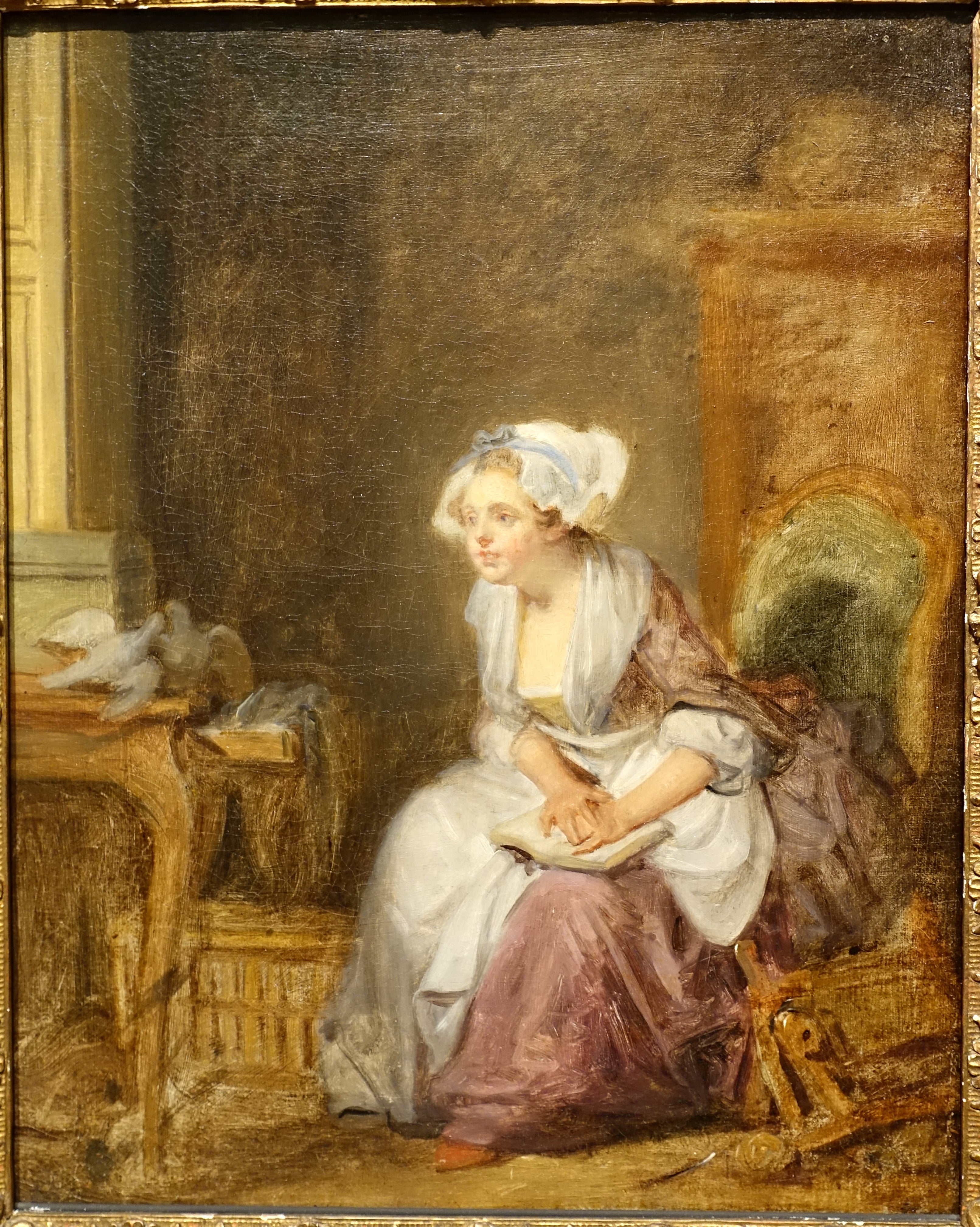 Première leçon d'amour - Jean-Baptiste Greuze