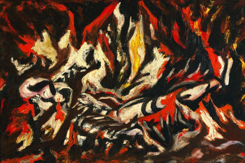 Flamme - Jackson Pollock
