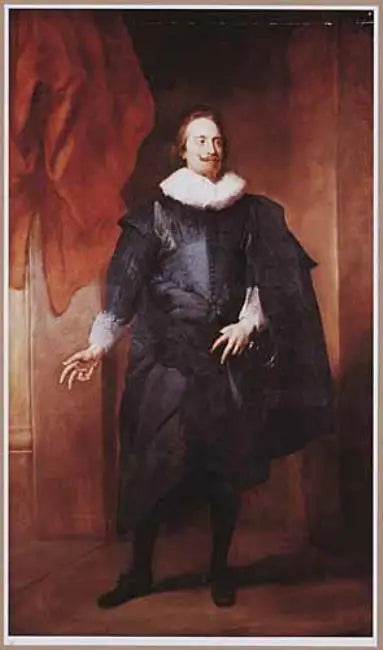 Portrait d’un homme inconnu 1630-1632 - Antoine van Dyck - Alpha Reproduction