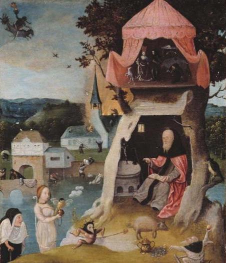 La Tentazione di sant'Antonio - Hieronymus Bosch