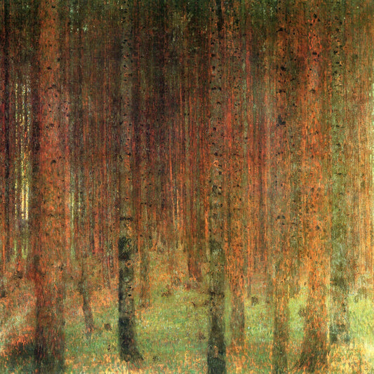 🌲 Foresta di Pini II – Gustav Klimt (circa 1901)