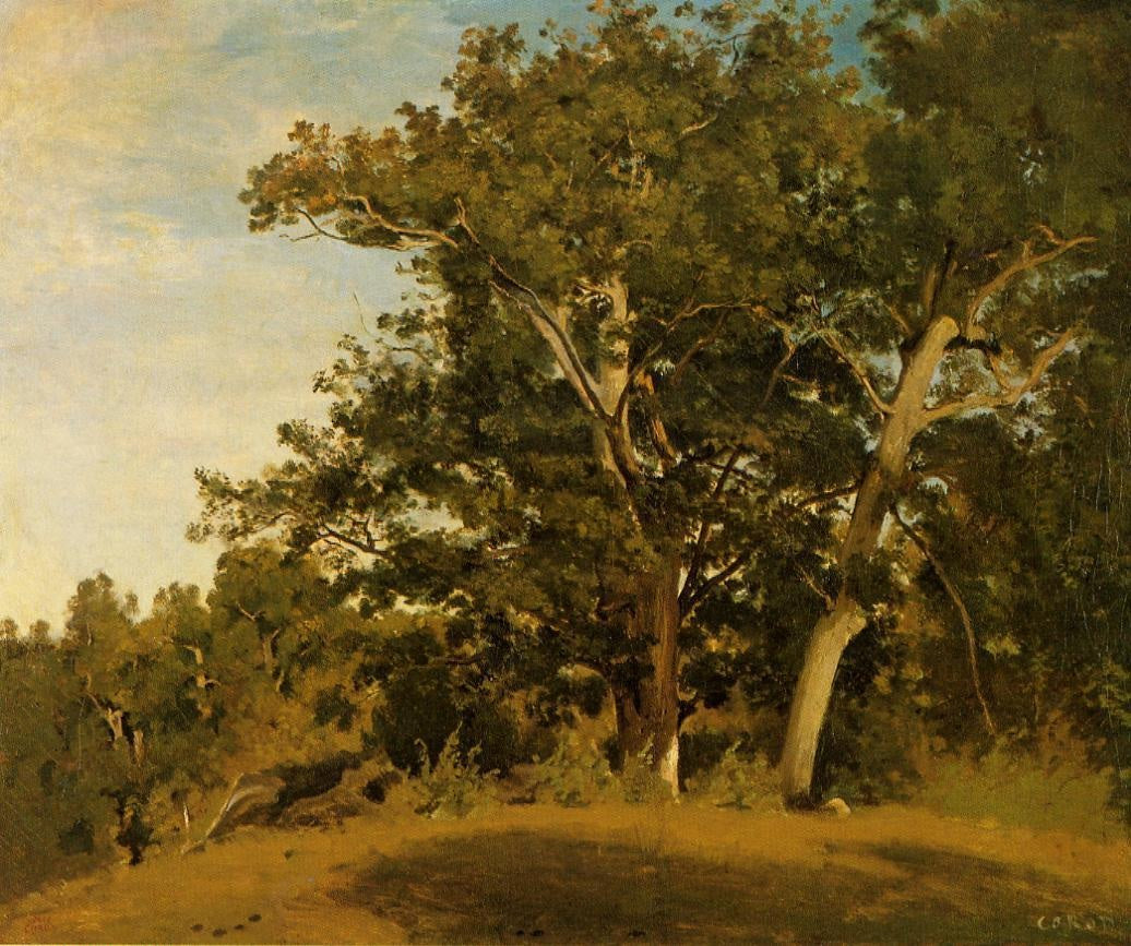 Fontainebleau – Aux gorges d'Apremont - Jean-Baptiste Camille Corot