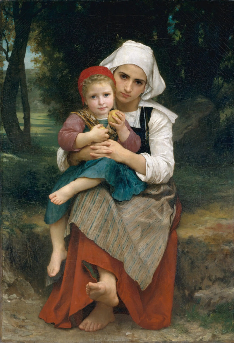 Fratello e sorella bretoni - Bouguereau