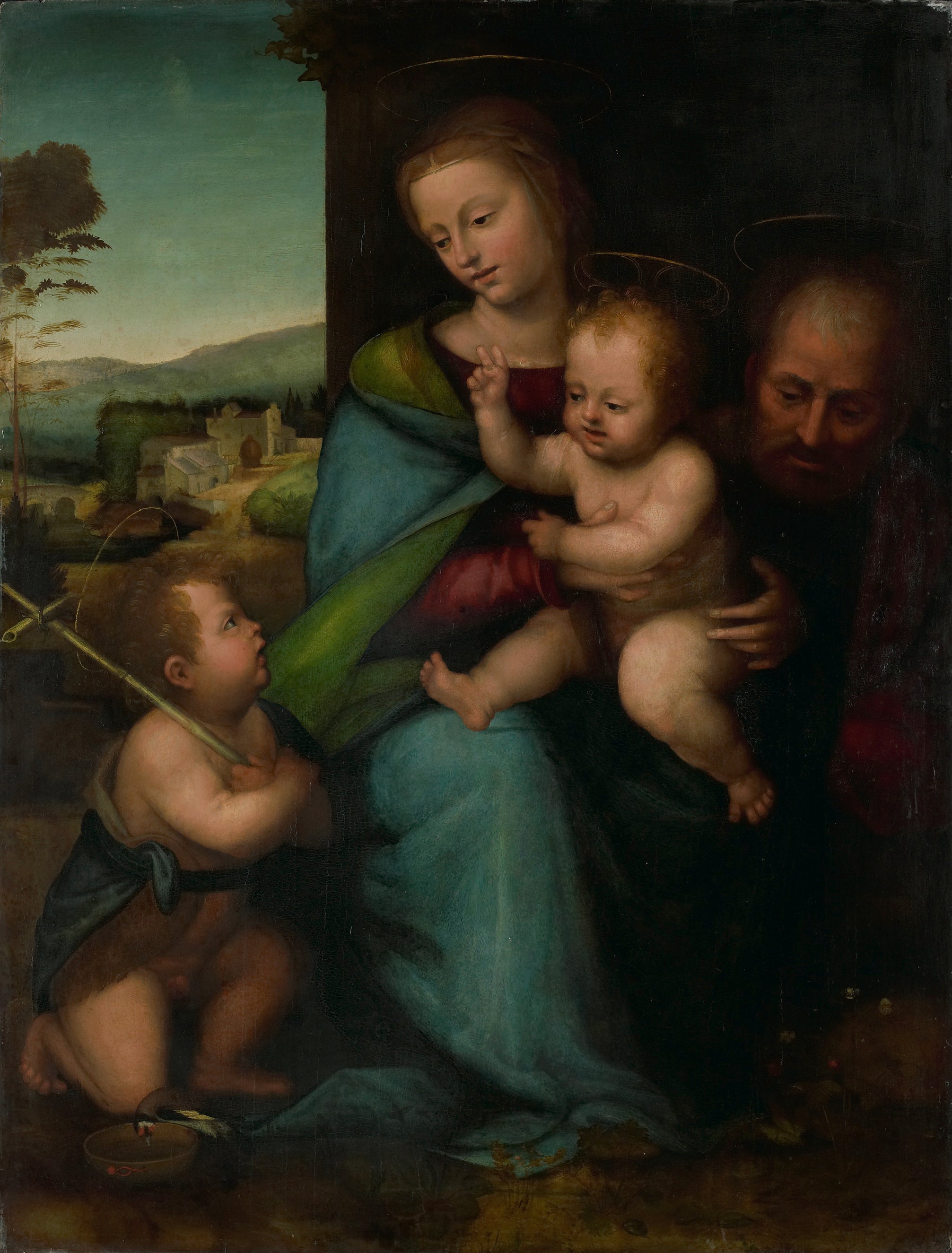Vierge à l’Enfant avec les saints Étienne et Jean Baptiste - Fra Bartolomeo - Alpha Reproduction