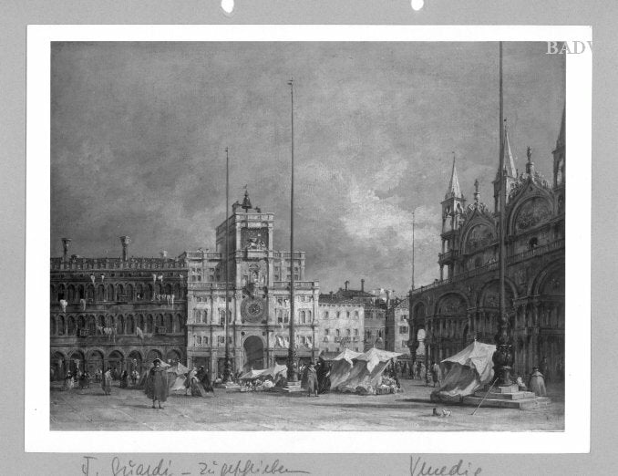 Place Saint-Marc, Venise - Francesco Guardi