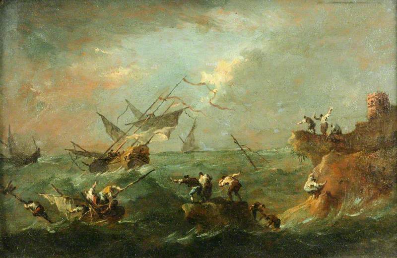 Tempête en mer - Francesco Guardi