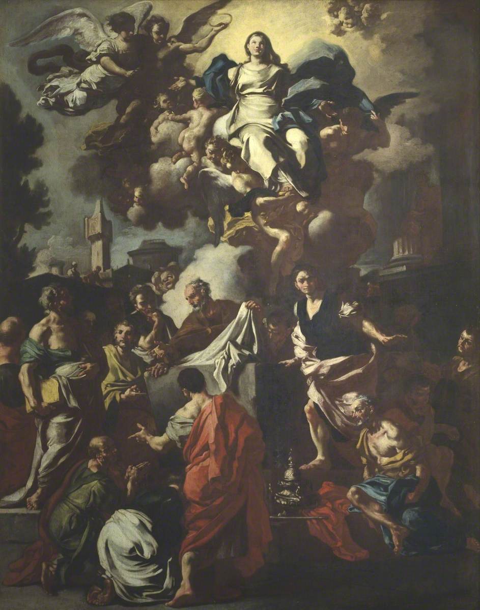 Assomption de la Vierge - Francesco Solimena - Alpha Reproduction