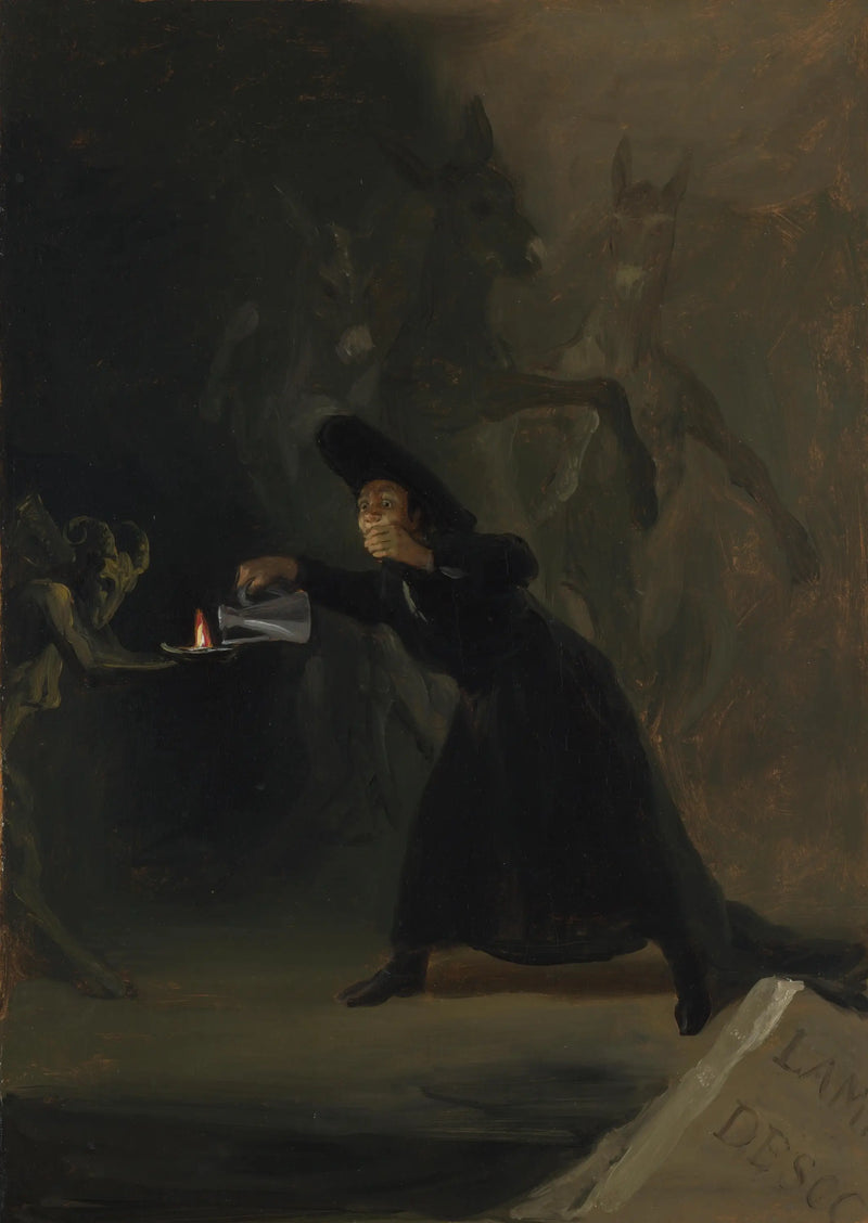 La Lampada del diavolo - Francisco de Goya