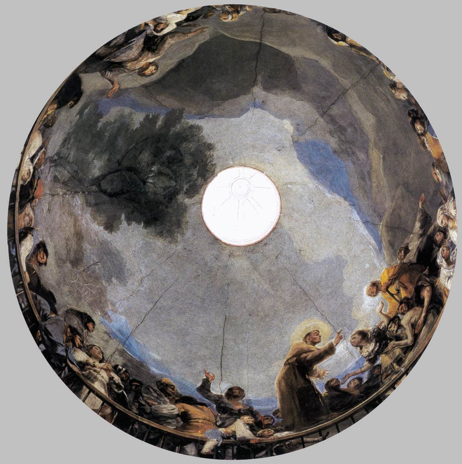 Le Miracle de saint Antoine de Padoue — Francisco de Goya, peinture murale