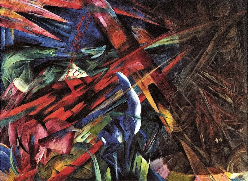 Destini degli animali - Franz Marc