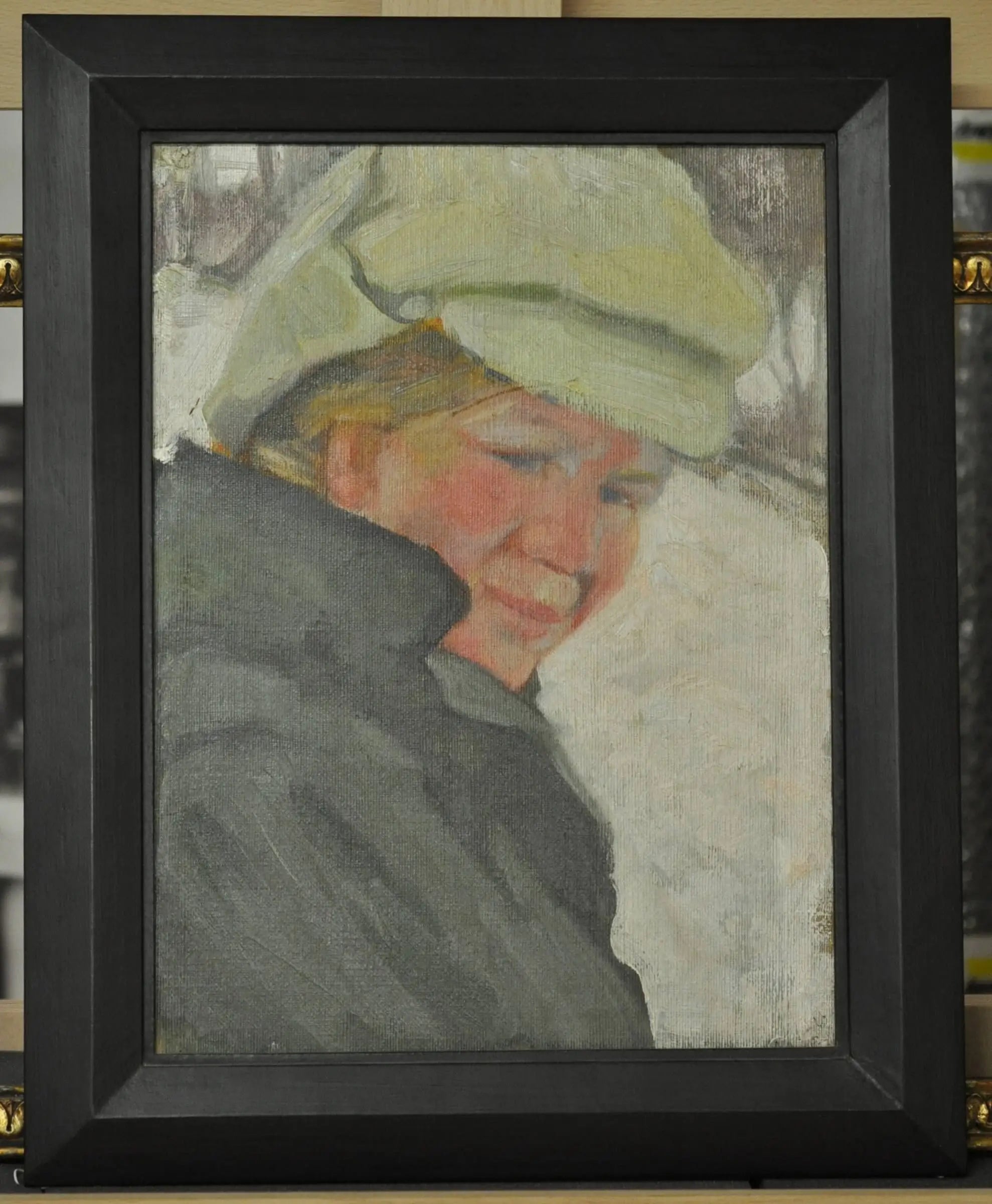 Reproduction du tableau « Portrait de Maria Frank - Franz Marc » par Alpha Reproduction en peinture à l’huile