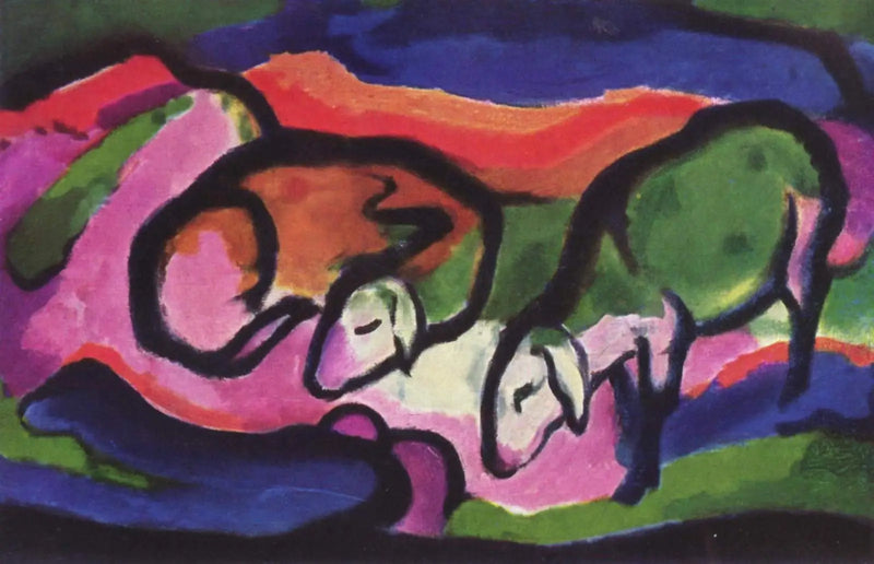 Pecora - Franz Marc