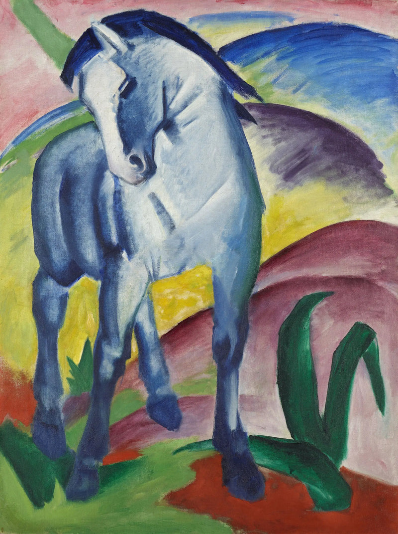 Cavallo blu I - Franz Marc