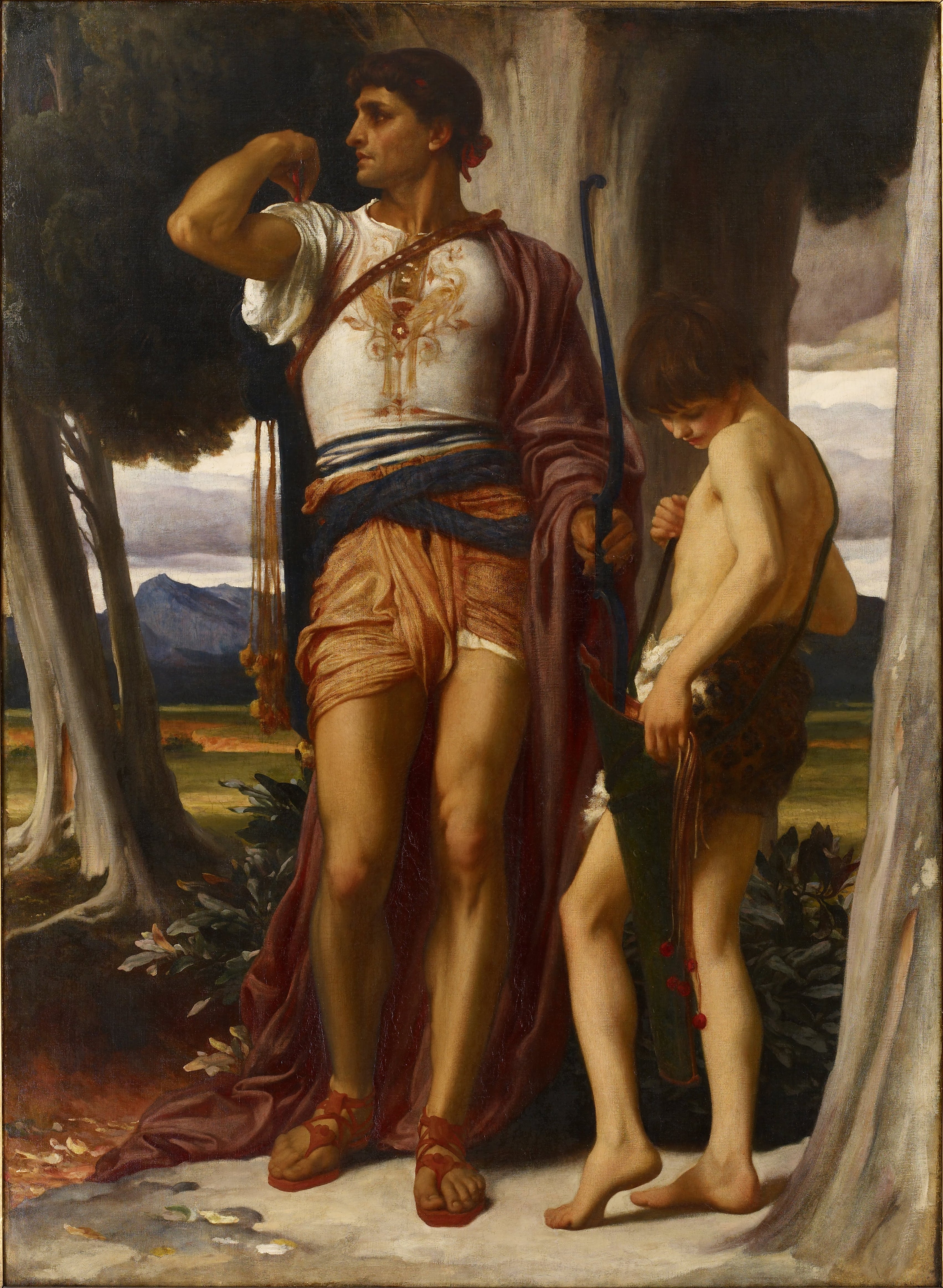 Le signe de Jonathan à David - Frederic Leighton