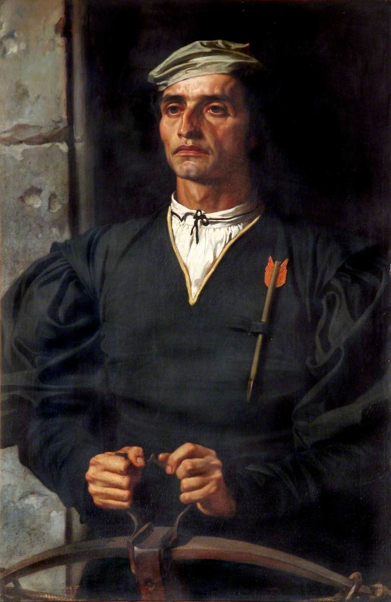 Un arbalétrier italien - Frederic Leighton