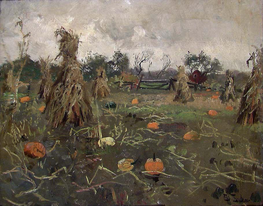 Campo di meloni vicino a Pittsburgh, USA - Frits Thaulow