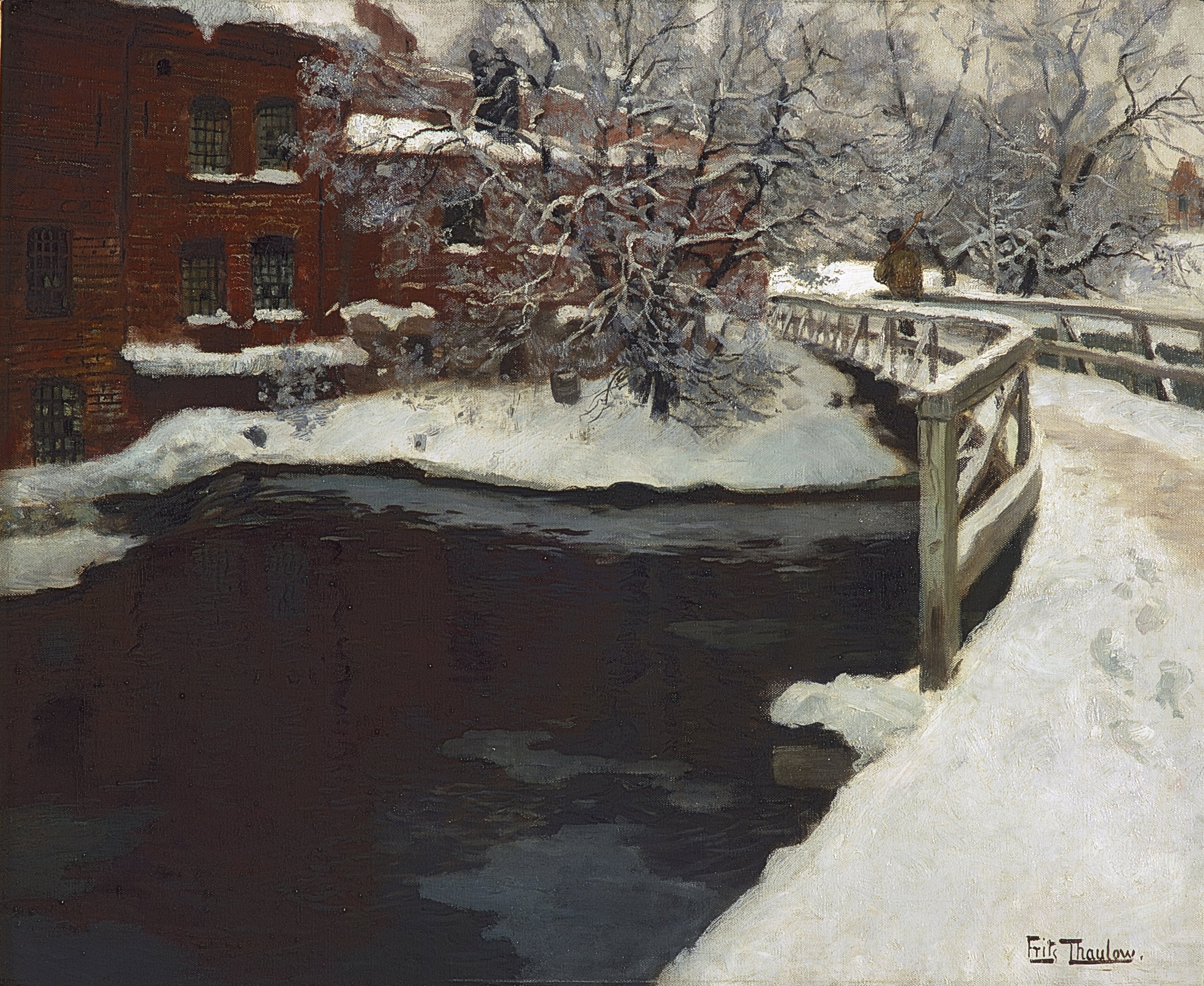 Pont de Treschow - Frits Thaulow
