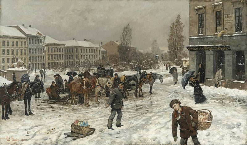 Pantaloncini Plass - Frits Thaulow