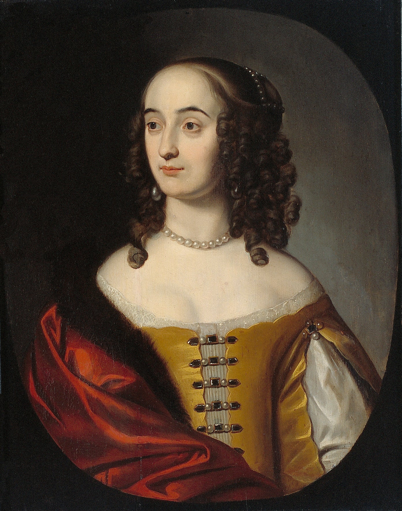 Portrait d’Henriette Marie van de Palts (1626-1651) - Gerrit van Honthorst - Alpha Reproduction