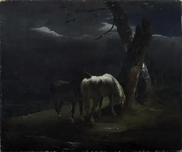 Cavalli al pascolo - Théodore Géricault