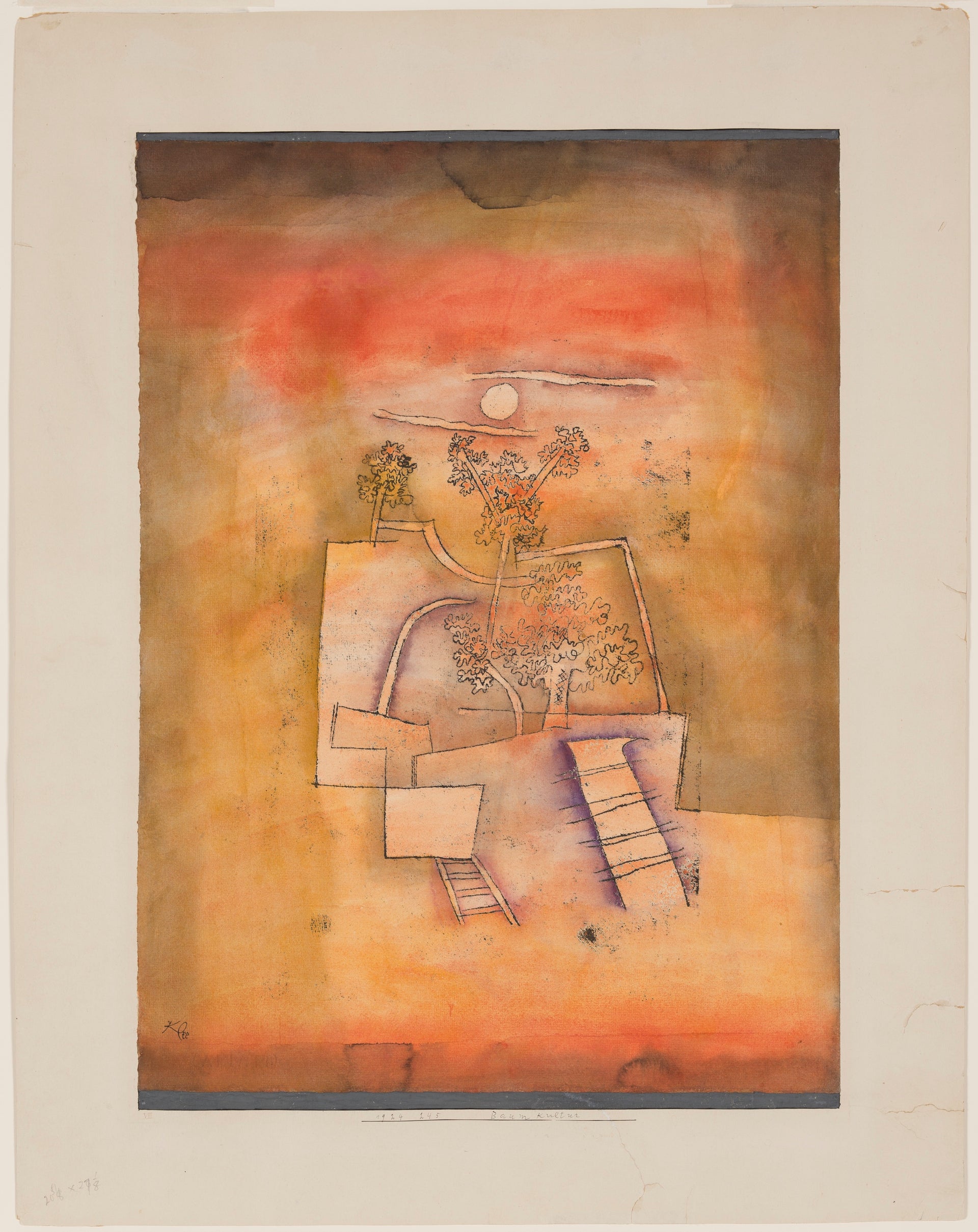 Culture d'arbres — Paul Klee