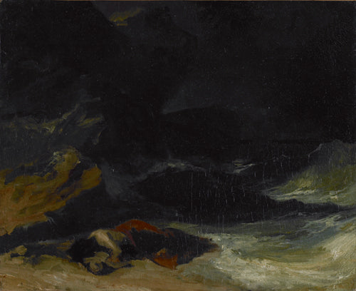 Reproduction du tableau « L'épave - Théodore Géricault » par Alpha Reproduction en peinture à l’huile