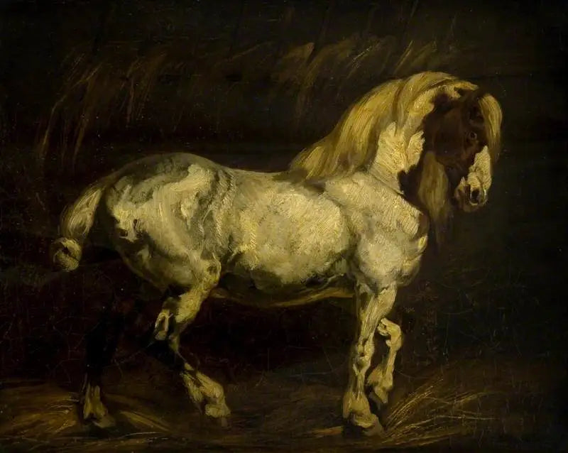 Il stallone - Théodore Géricault