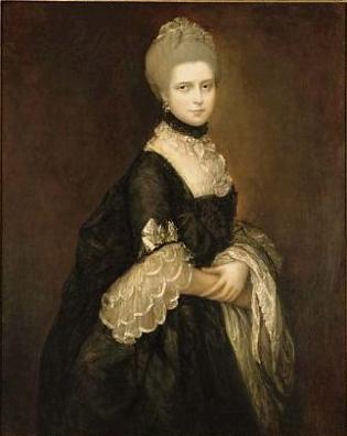 Portrait de Maria Walpole, comtesse de Waldegrave, plus tard duchesse de Gloucester (1736-1807) - Thomas Gainsborough
