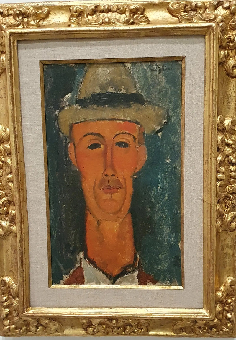 Ritratto di Gaston Modot con cappello - Amedeo Modigliani