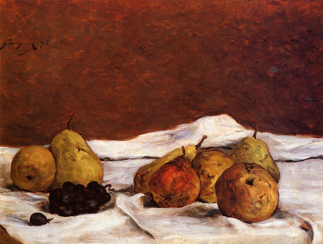 Pere e uva - Paul Gauguin