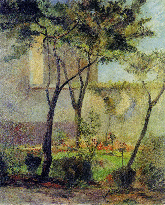 Un angolo di giardino, rue Carcel - Paul Gauguin