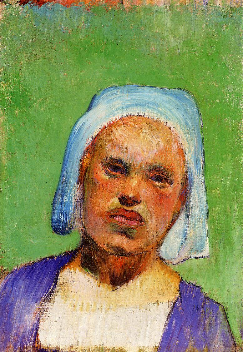Ritratto di una Pont-avennoise, forse Marie Louarn - Paul Gauguin