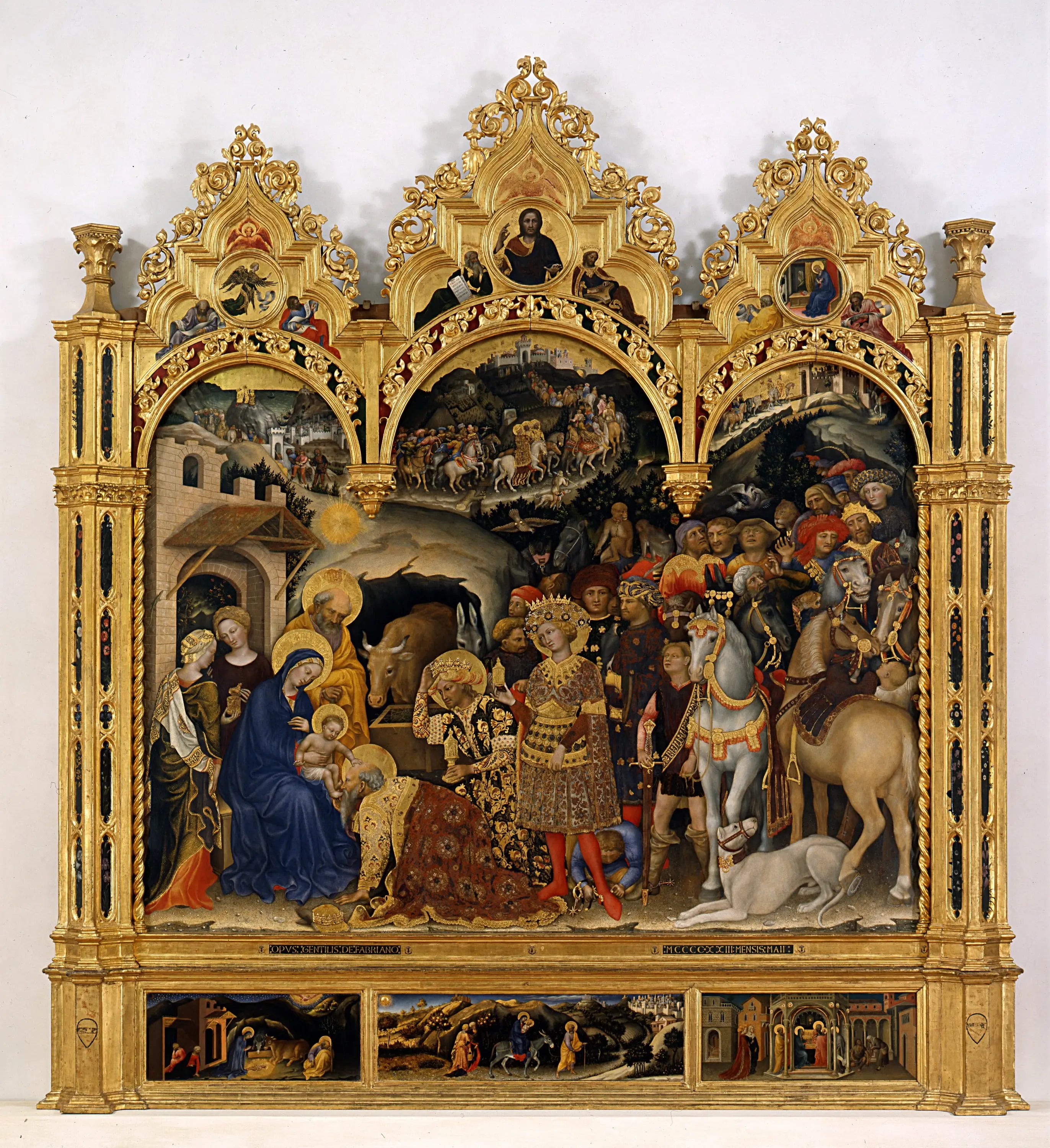 Adoration des mages - Gentile da Fabriano - Alpha Reproduction
