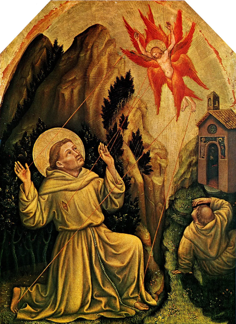 La Stigmatisation di san Francesco - Gentile da Fabriano