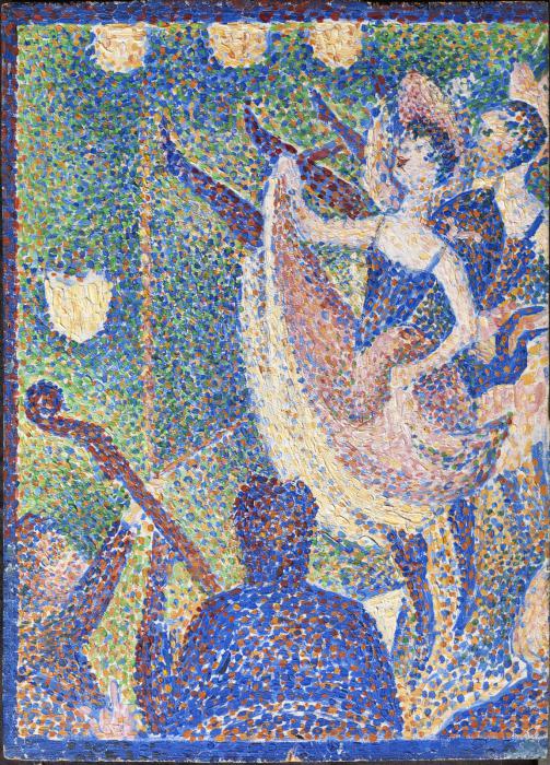 Étude pour « Le Chahut » — Courtauld - Georges Seurat