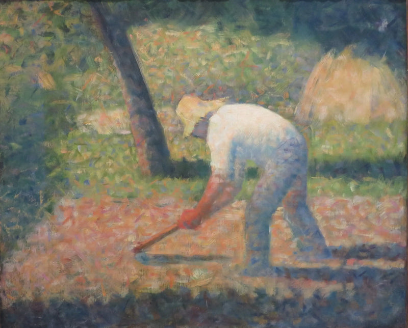 Contadino a casa - Georges Seurat