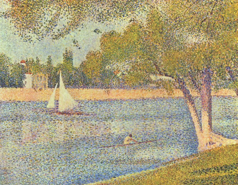 La Senna alla Grande Jatte - Primavera - Georges Seurat