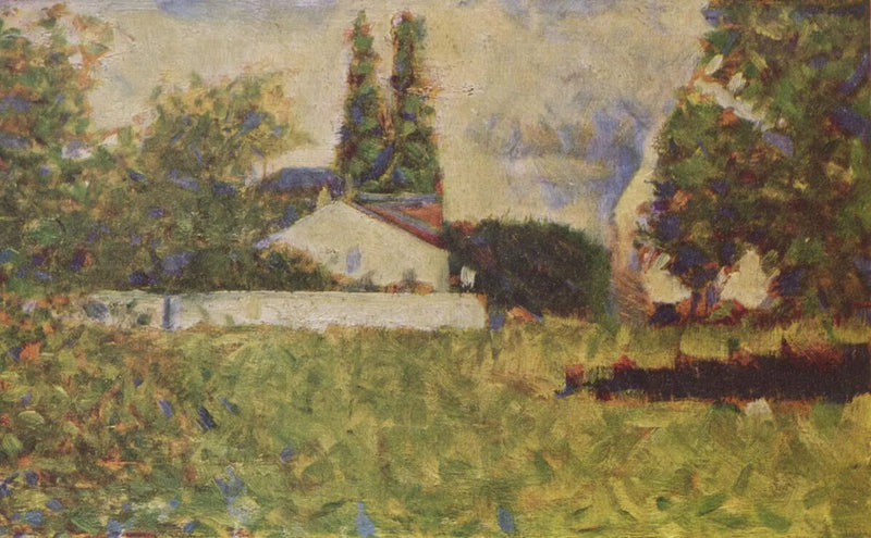 Casa tra gli alberi - Georges Seurat