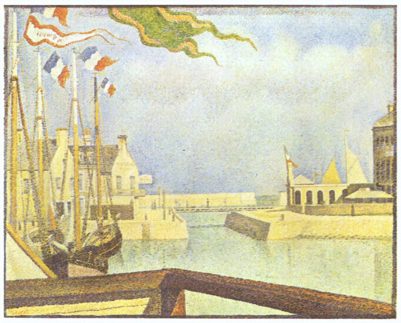 Domenica, Port-en-Bessin - Georges Seurat