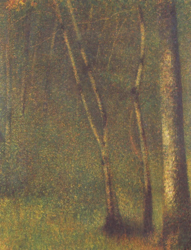 Sottobosco a Pontaubert - Georges Seurat